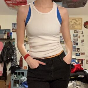 Calvin Klein White Tank Size S